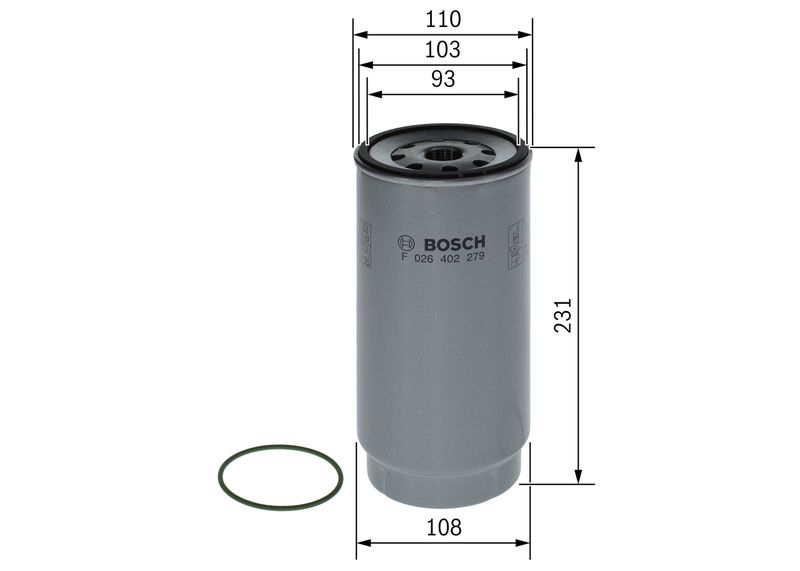 BOSCH F 026 402 279 Fuel Filter