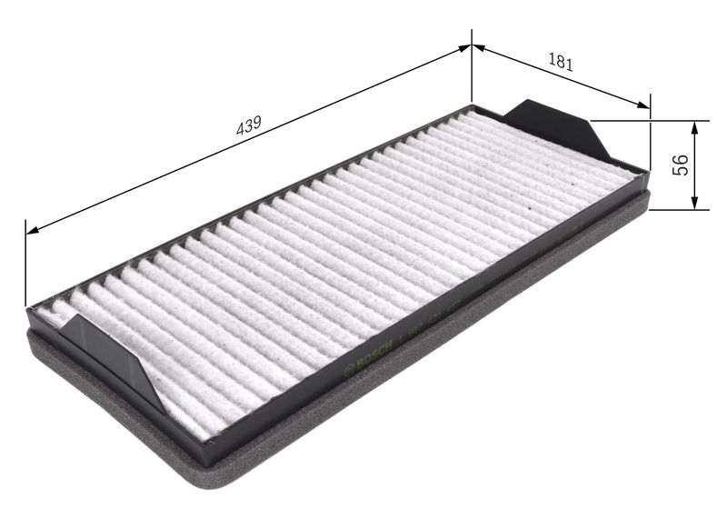 BOSCH 1 987 431 457 Filter, cabin air