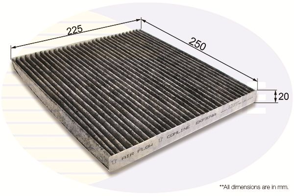 Comline Filter, cabin air EKF374A