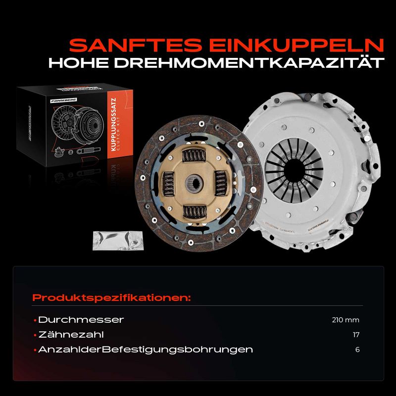 Frankberg 5481FB0037500 Clutch Kit