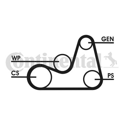 Шкив коленвала до1.9cdi Renault Scenic 1, Magene, Laguna (7700115309)