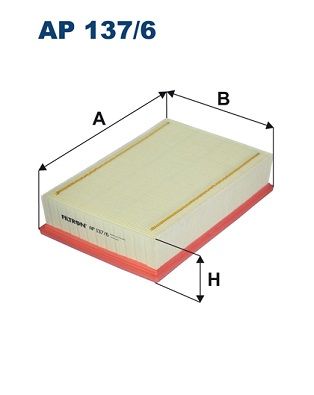 Повітряний фільтр, Filtron AP137/6