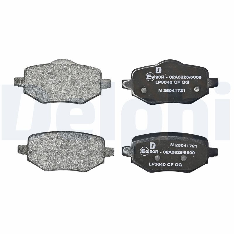 Set placute frana,frana disc LP3640 DELPHI