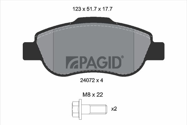 Souprava brzd, kotoučová brzda T1442N-51811N-00