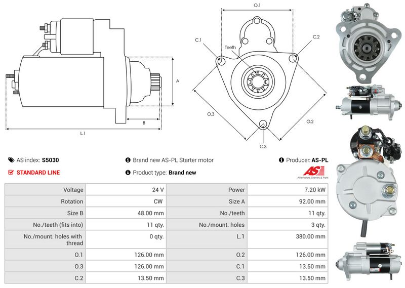 AS-PL S5030 Starter
