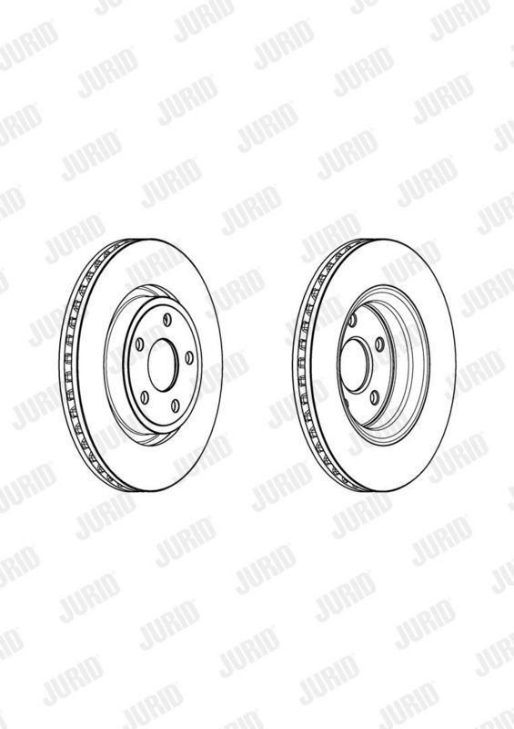 Disc frana 562972JC-1 JURID