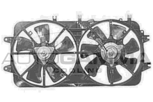 AUTOGAMMA ventilátor, motorhűtés GA200736