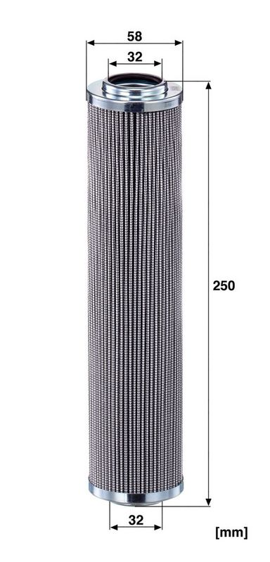 Filter, tööhüdraulika, MANN-FILTER HD 624