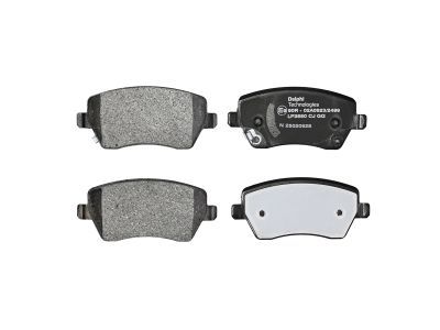 DELPHI LP3550 Brake Pad Set, disc brake