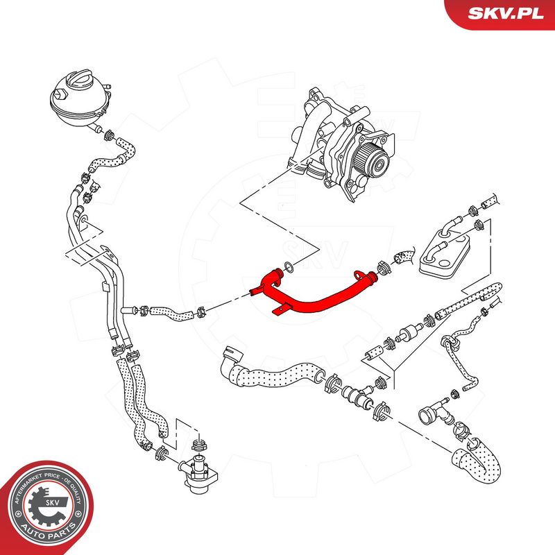 Jahutusvedeliku torustik, ESEN SKV 43SKV602
