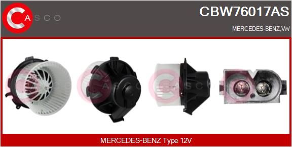 Компресор салону, Casco CBW76017AS