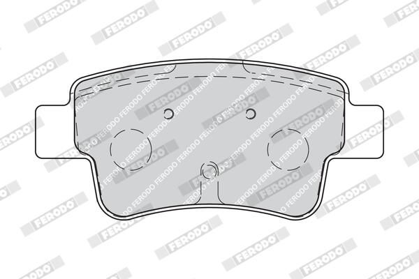 FERODO FDB1922 Brake Pad Set, disc brake