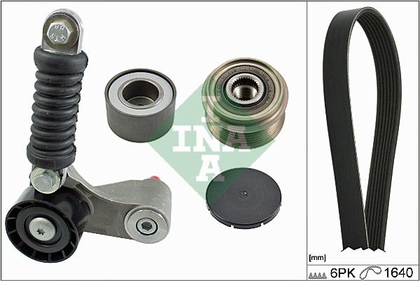 Schaeffler INA hosszbordás szíj készlet 529 0127 10