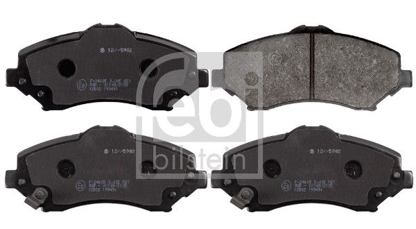 Sada brzdových destiček, kotoučová brzda 116063