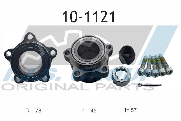 Комплект колісних підшипників, Ijs 10-1121