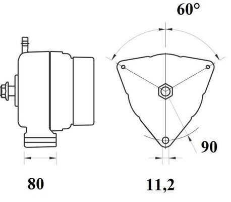 Product Image - Dynamo / alternator - MG806 - MAHLE
