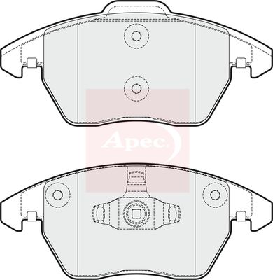 APEC Brake Pad Set, disc brake PAD2041