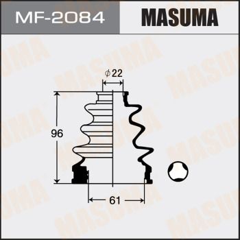 Комплект пилозахисний, приводний вал, Masuma MF-2084