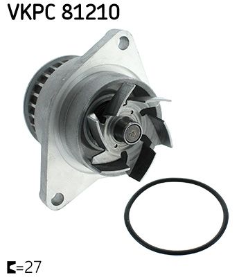 SKF VKPC 81210 Water Pump, engine cooling