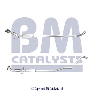 BM CATALYSTS kipufogócső BM50561