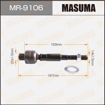 Осьовий шарнір, поперечна кермова тяга, Masuma MR9106