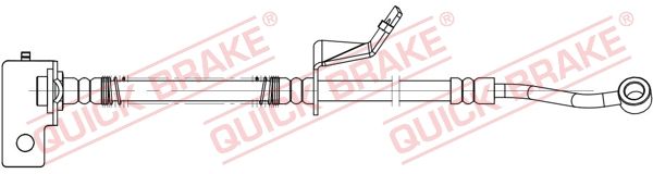 Гальмівний шланг, Quick Brake 58.876X