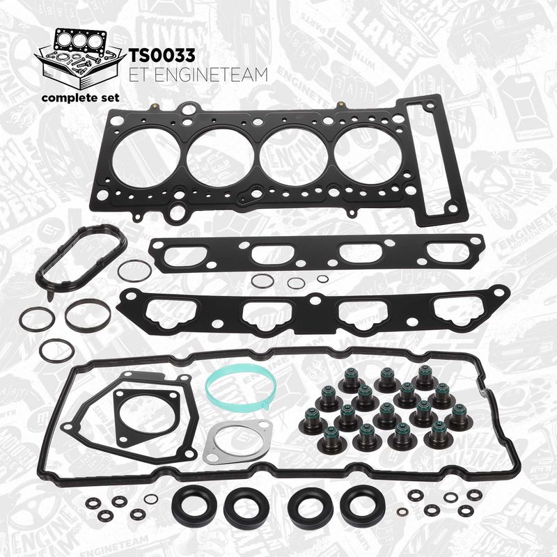 ET ENGINETEAM TS0033 - Gasket Kit, cylinder head