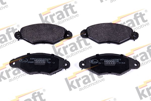 KRAFT Automotive 6006060 Stabdžių trinkelių rinkinys, diskinis stabdys