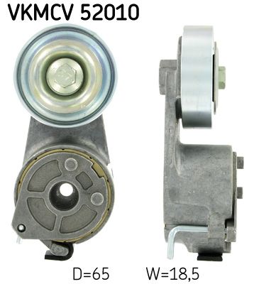 Napínák, žebrovaný klínový řemen VKMCV 52010