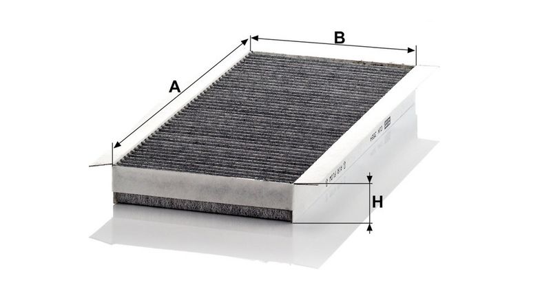 Filter, salongiõhk, MANN-FILTER CUK 3554