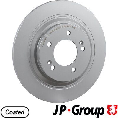 Гальмівний диск задн. HYUNDAI KONAOPTIMA (JF) 15-23 JP GROUP 3663201700