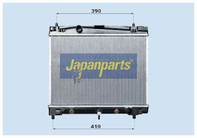 JAPANPARTS Radiatorius, variklio aušinimas