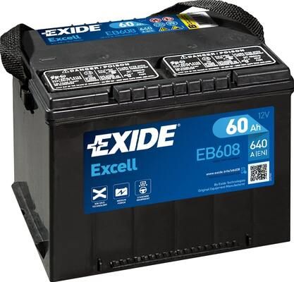 EXIDE Indító akkumulátor EB608
