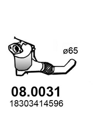 ASSO 08.0031 - Katalizatorius