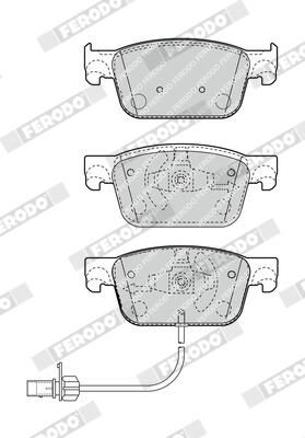 FERODO FDB4871 Brake Pad Set, disc brake