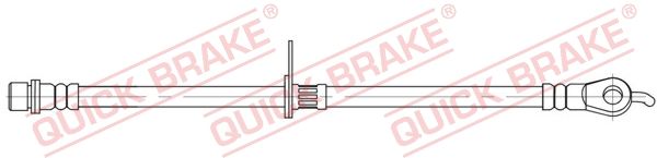 QUICK BRAKE fékcső 58.862