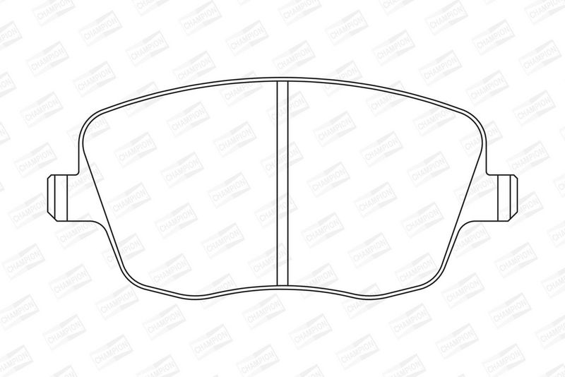 CHAMPION Plaquettes de frein à disque 573101CH