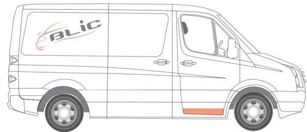 BLIC 6015-00-3548132P Door, body