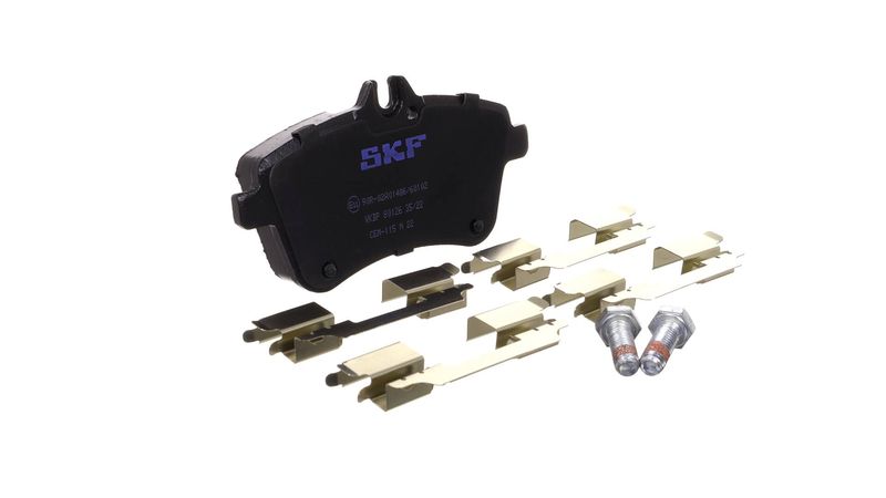 SKF VKBP80126 Комплект гальмівних накладок, дискове гальмо