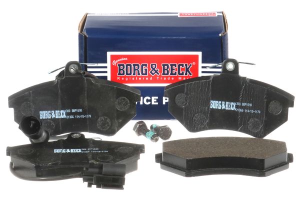 BORG & BECK fékbetétkészlet, tárcsafék BBP1690