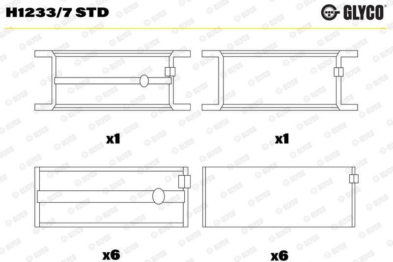 Kepsusaale, GLYCO H1233, 7 STD