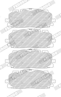 FERODO FDB4967 Brake Pad Set, disc brake