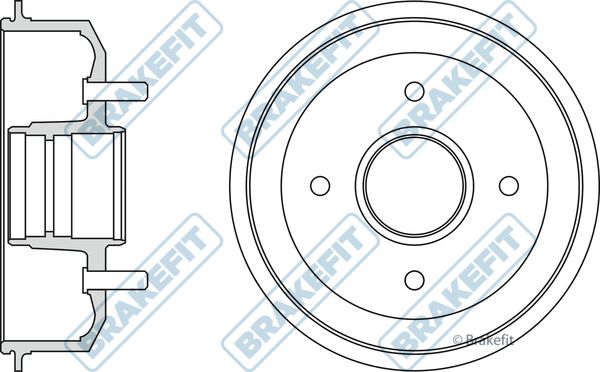 APEC Brake Drum BDR9038