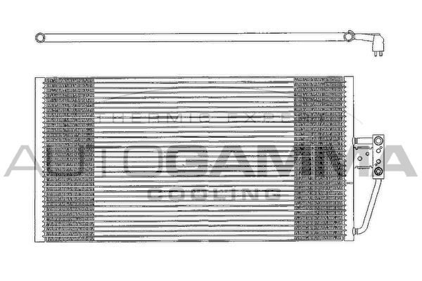 Autogamma 102611 - Kondicionieriaus radiatorius