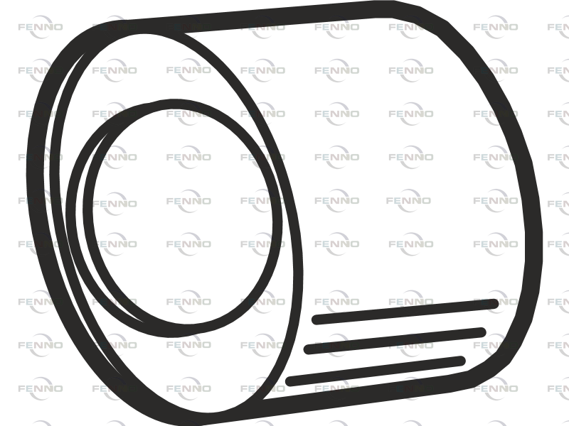 FENNO P2965 Exhaust Pipe