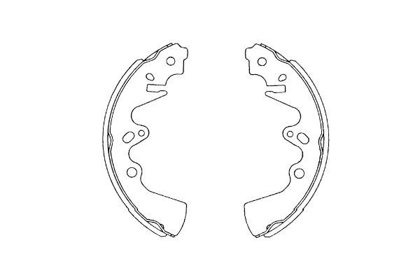 KAVO PARTS Remschoenset KBS-5410