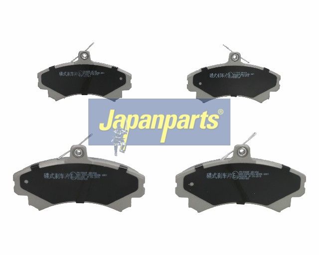 set placute frana,frana disc JAPANPARTS PA-593AF