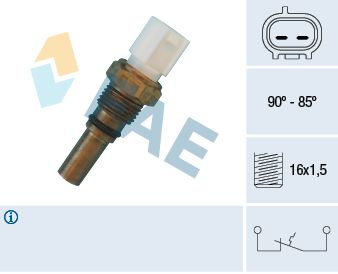 Interrupteur+température+ventilateur FAE 36540