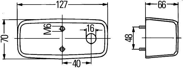 HELLA 2BA 001 416-021 Direction Indicator