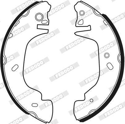 Sada brzdových čelistí FSB542